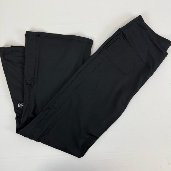 Alo Flare Snap Bottom Leggings With‎ Pocket Size XS - Picture 1 of 9